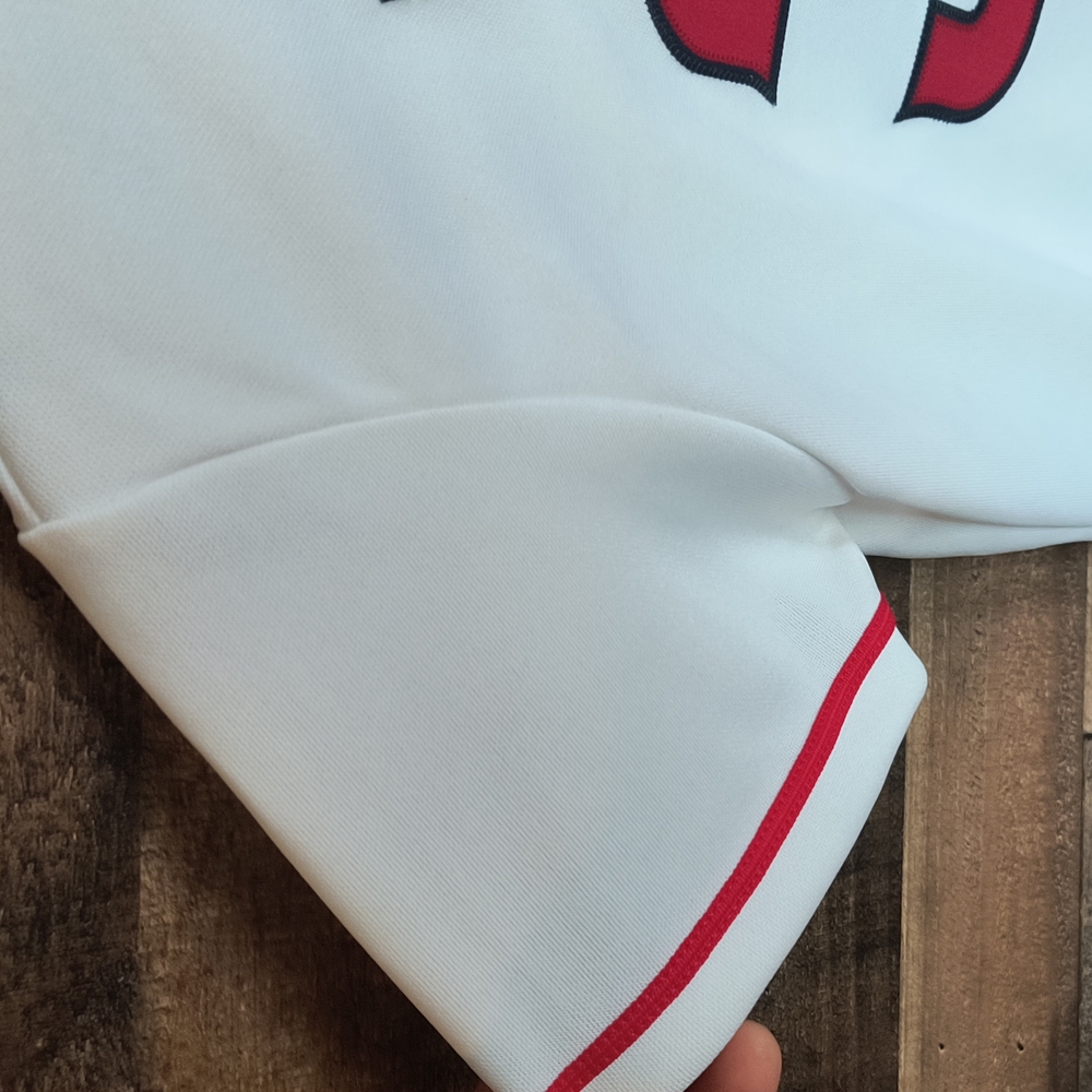 Majestic MLB Los Angeles Angels Jersey Weaver # 36 Sz Small Men's - Picture 10 of 14